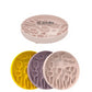 Tulips-Shaped 3-in-1 Pet Slow Food Bowl Silicone Licking Mat and Puzzle Feeder