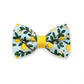 Bow Tie Cat Collar Set - "Lemon Drops" - Rifle Paper Co® Light Blue & Yellow Cat Collar w/ Matching Bowtie / Cat