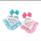 Silk Ruffles Birthday Bandana