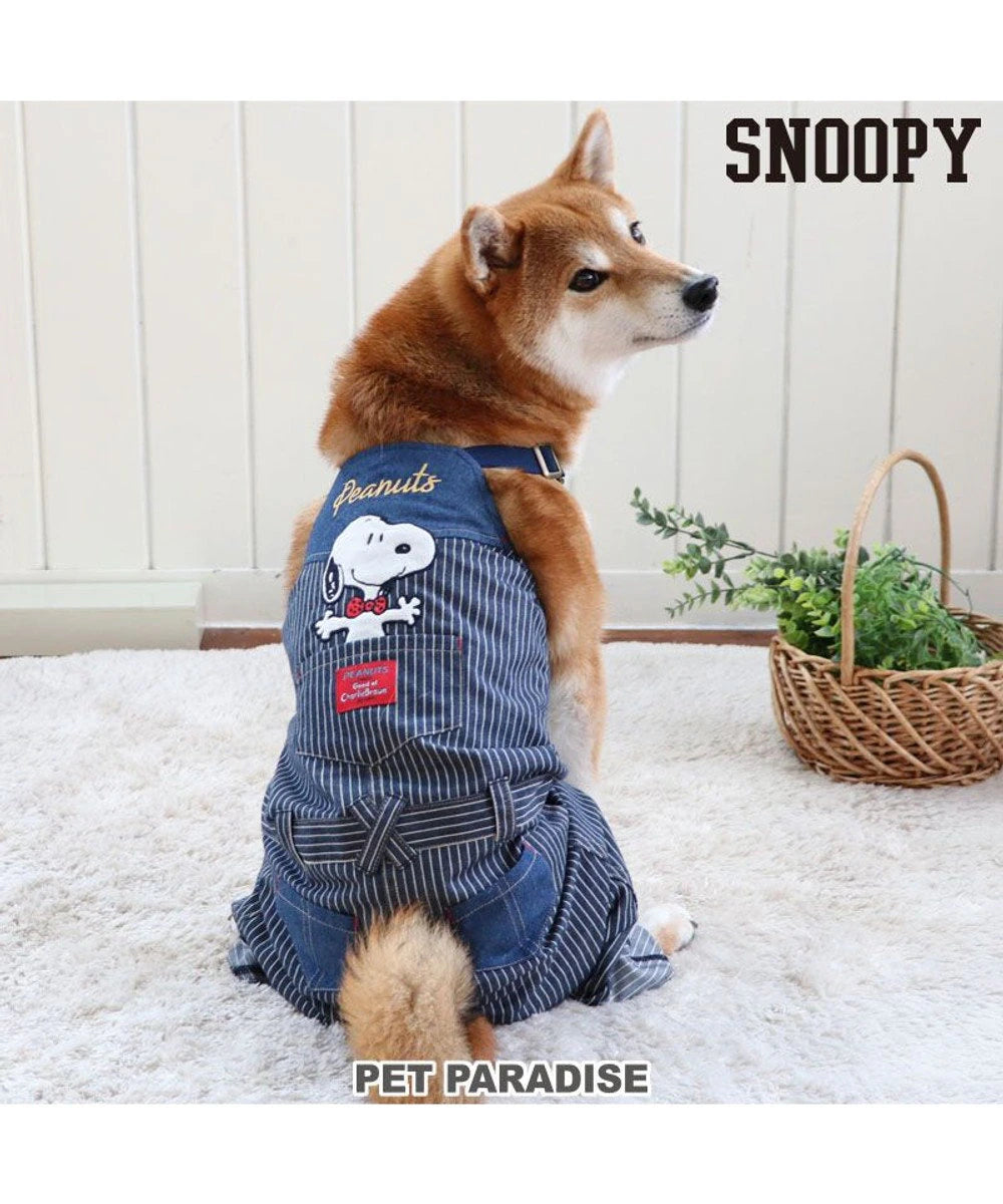 Snoopy Denim Pants Overall