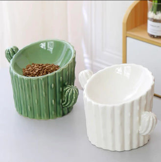 Cactus Shaped Ceramic Bowl