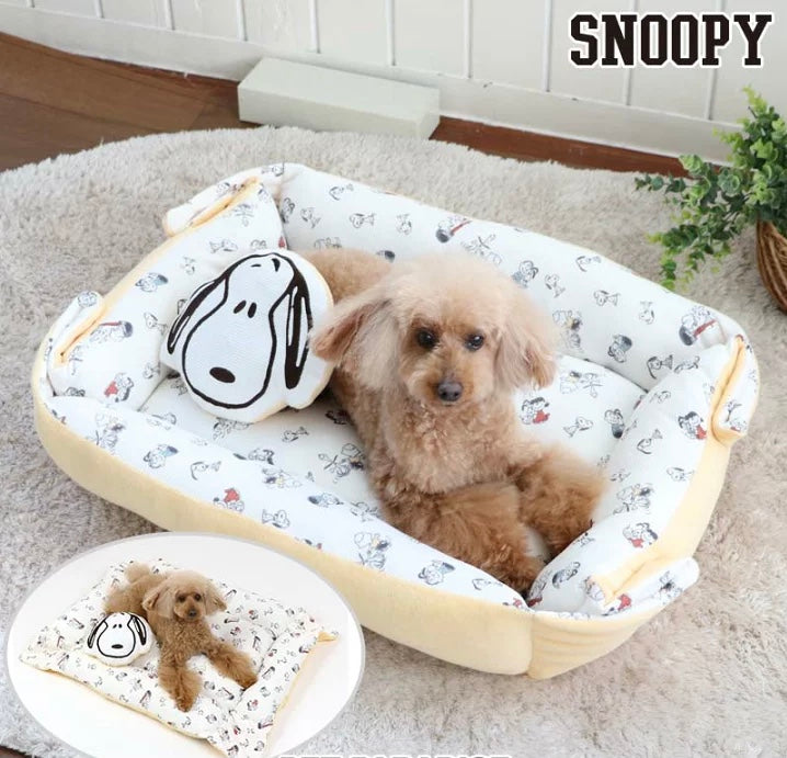 Snoopy 2 ways Bed - Yellow
