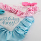 Silk Ruffles Birthday Bandana