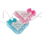 Silk Ruffles Birthday Bandana