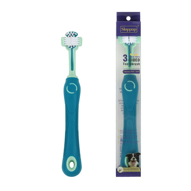 3 Sides Toothbrush for Medium/Large Dogs