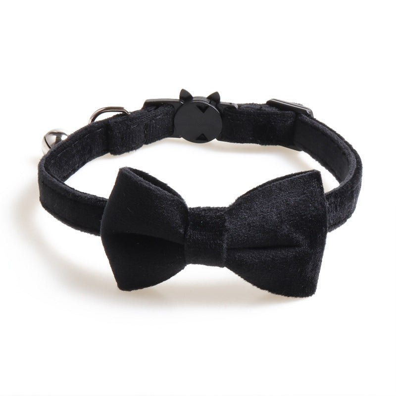 Velvet Cat Bow Tie