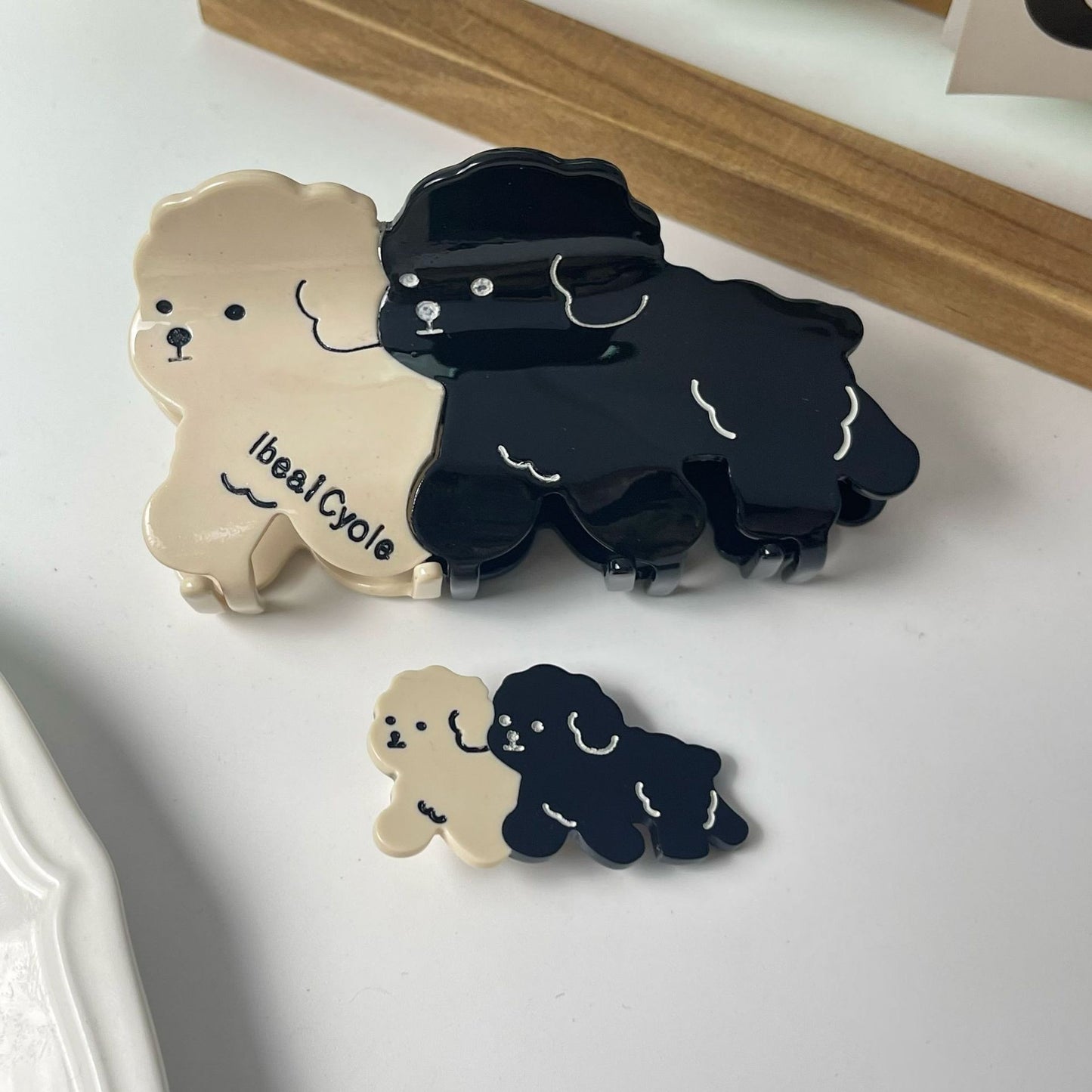 Poodle Hair Clip