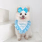 Silk Ruffles Birthday Bandana