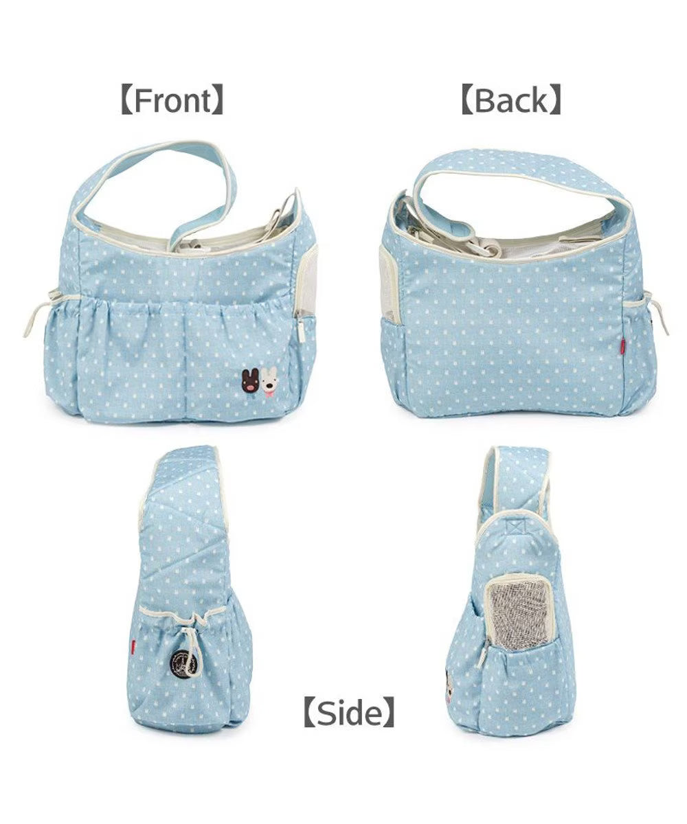 Authentic Lisa and Gaspard Embroidered Sling Bag