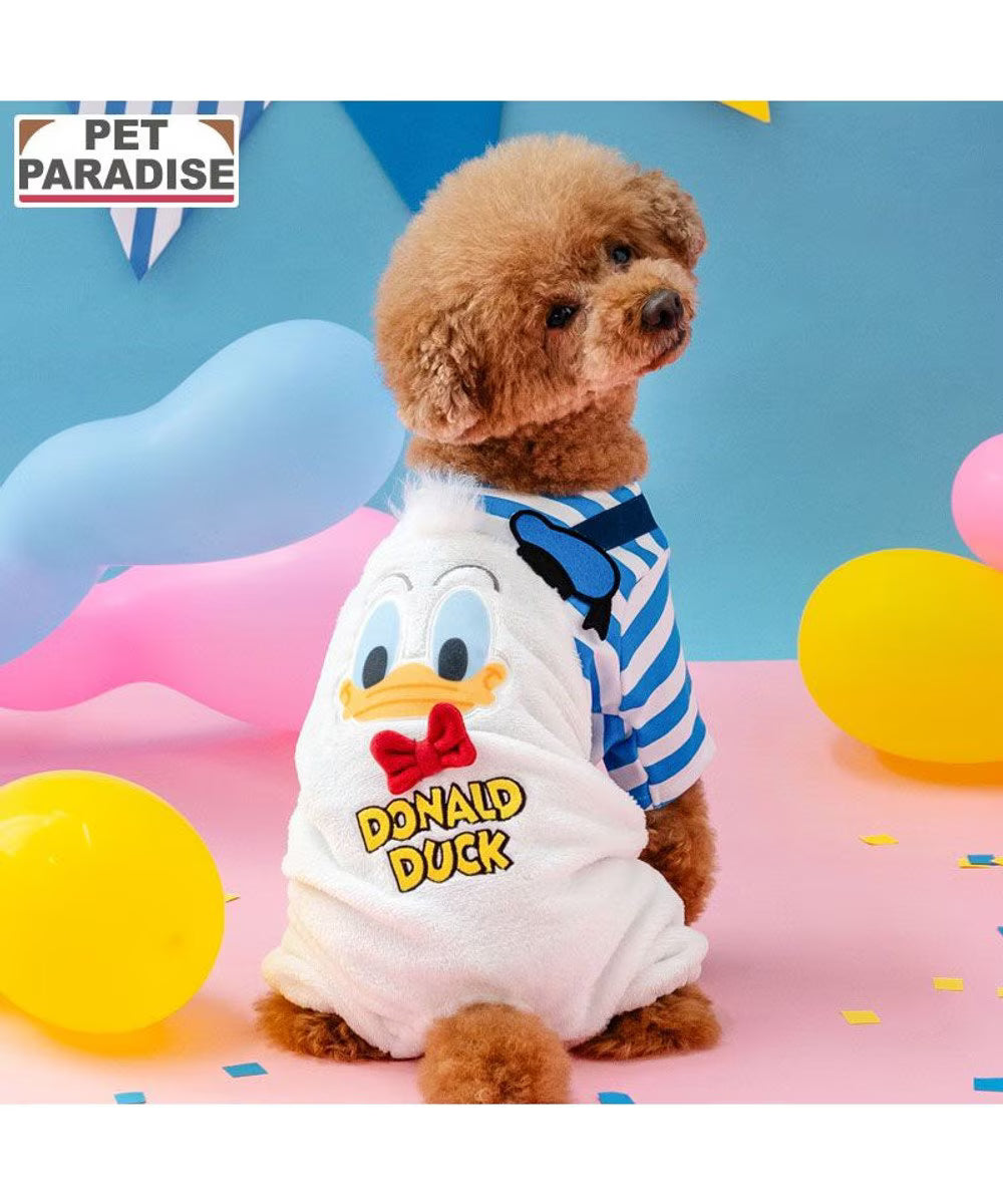Disney Donald Duck face fluffy pants