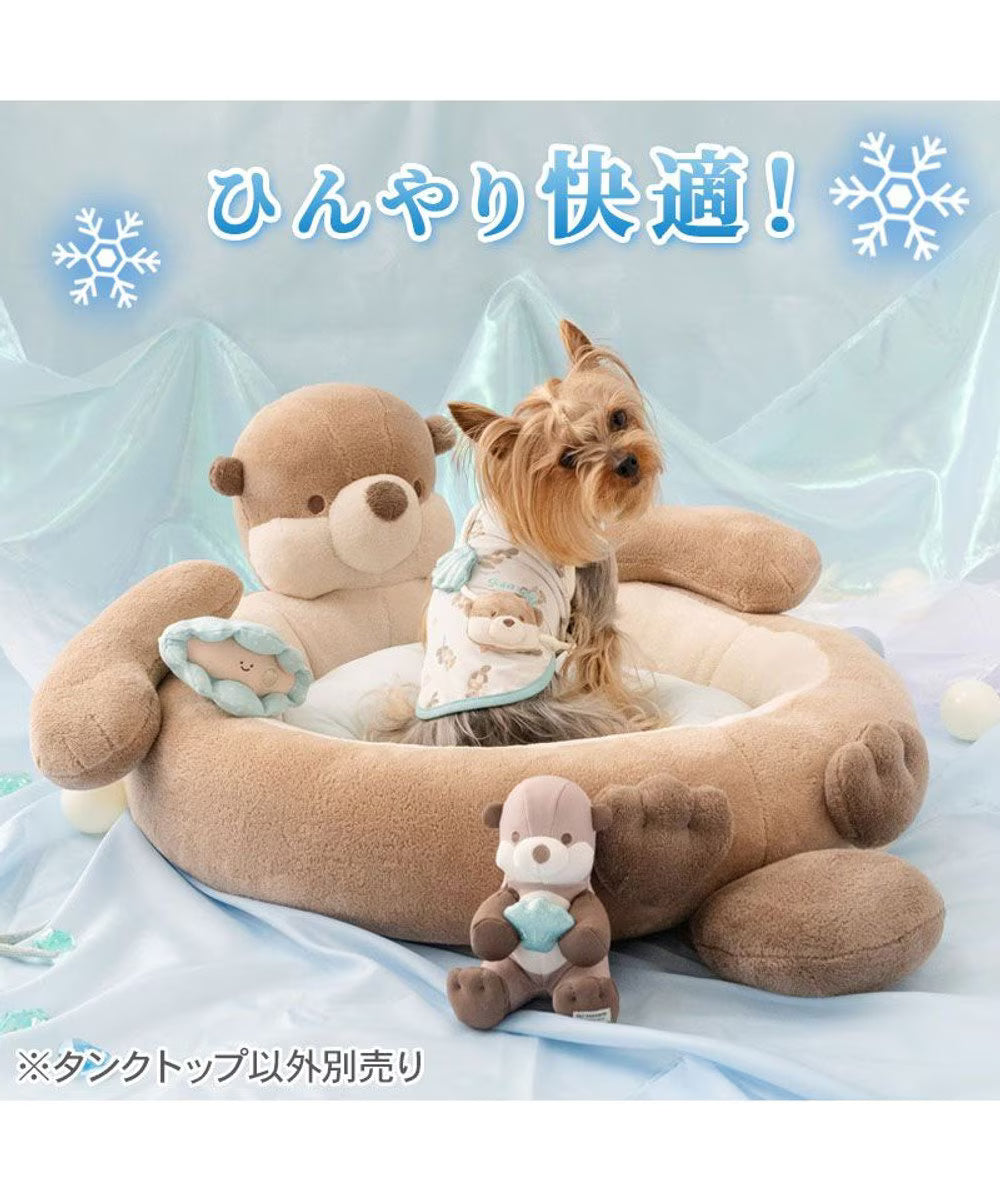 Pet Paradise Cooling Tank Top (Otter Pattern) | Pet Paradise Japan.