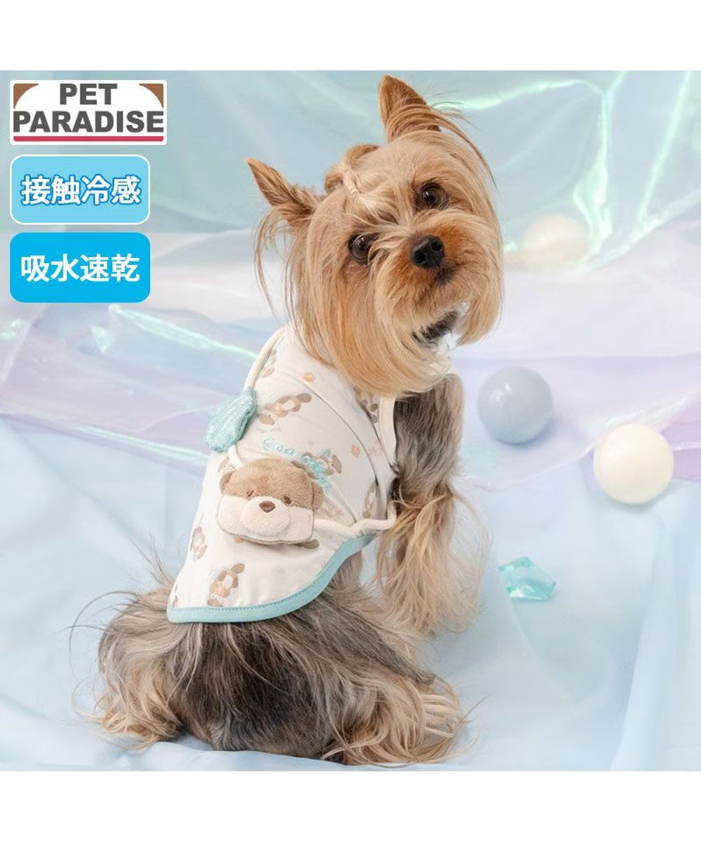 Pet Paradise Cooling Tank Top (Otter Pattern) | Pet Paradise Japan.