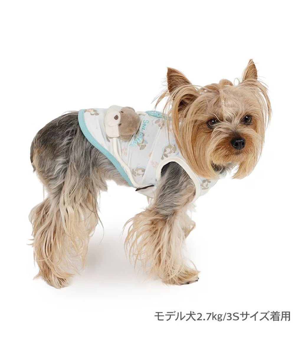Pet Paradise Cooling Tank Top (Otter Pattern) | Pet Paradise Japan.