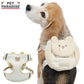 Pet Paradise Kumachiyan Bear Dog Harness & Leash Set – Reflective Backpack Harness