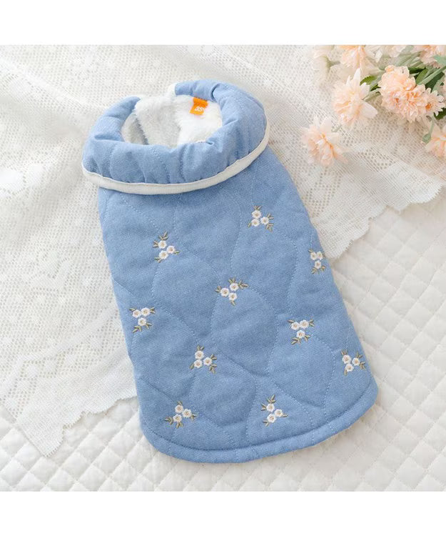 Pet Paradise Quilted Jacket "Small Flower"