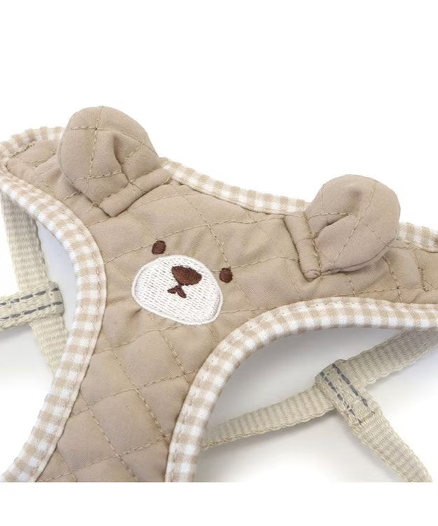 Pet Paradise Bear Face Harness with Leash