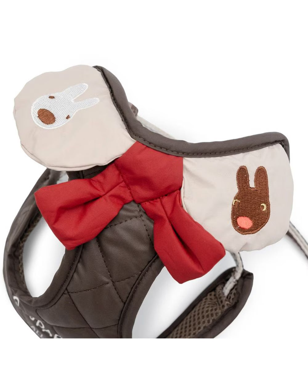 Authentic Lisa and Gaspard Harness & Leash Set Cocoa
