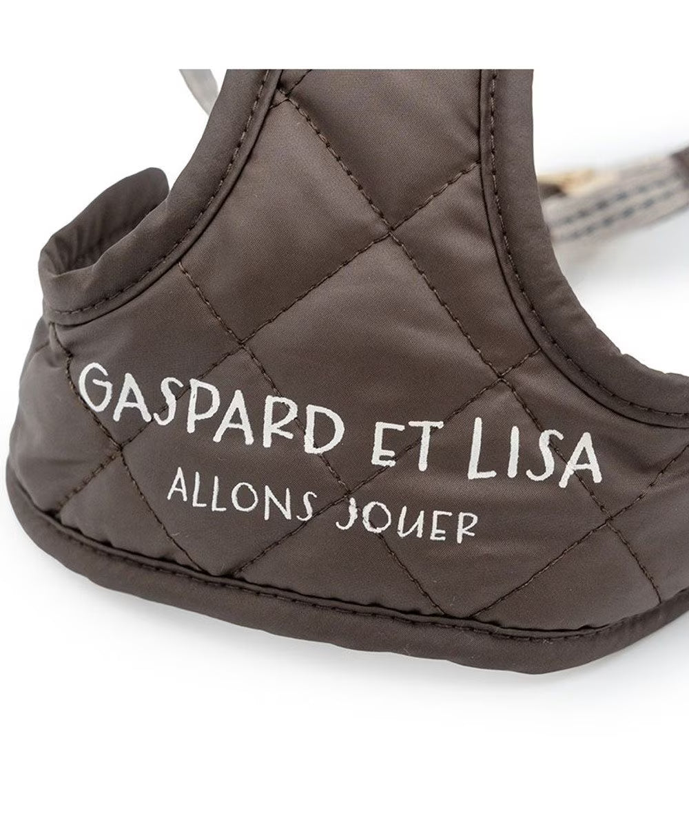 Authentic Lisa and Gaspard Harness & Leash Set Cocoa