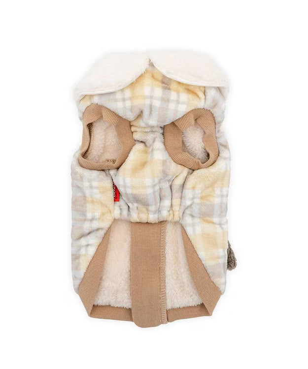 Snoopy Boa Zip Vest "Friends"