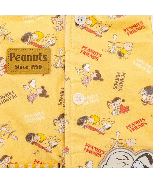 Authentic Snoopy Makokoro Hokarela Spa All Vest - Japanese Vest