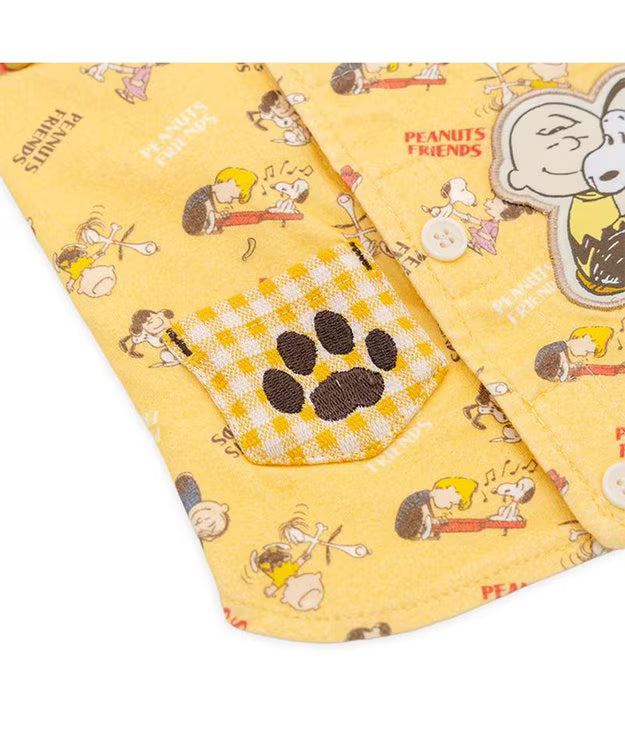 Authentic Snoopy Makokoro Hokarela Spa All Vest - Japanese Vest