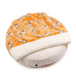 Authentic Far Infrared "Tekuteku pattern" Snoopy Round Sleeping Bag Cuddler Cat Pet Bed Warm Heat Retention Cold Protection Fluffy Nursing Care