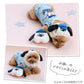 Snoopy Bell Snood Pink Blue