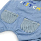 Disney Stitch Face Rompers (Light Blue)