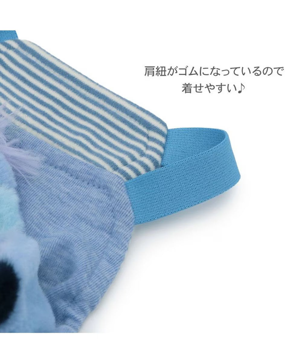 Disney Stitch Face Rompers (Light Blue)