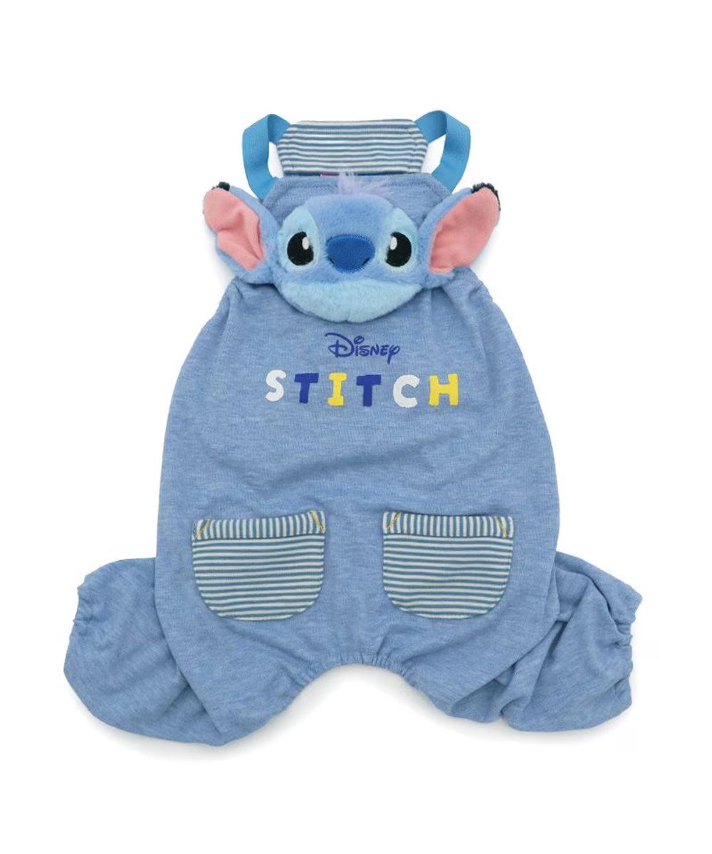 Disney Stitch Face Rompers (Light Blue)