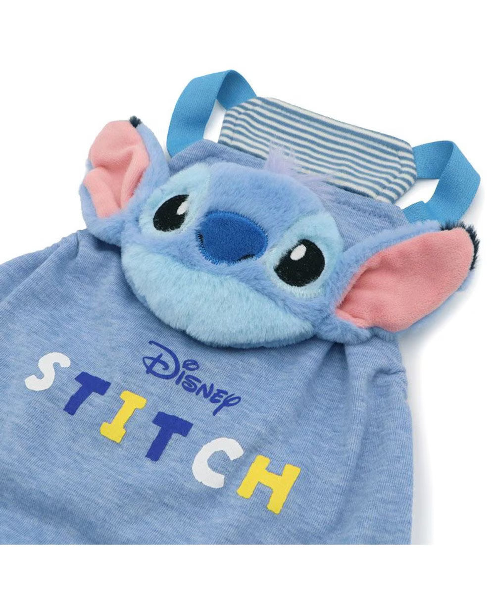 Disney Stitch Face Rompers (Light Blue)