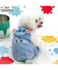 Disney Stitch Face Rompers (Light Blue)