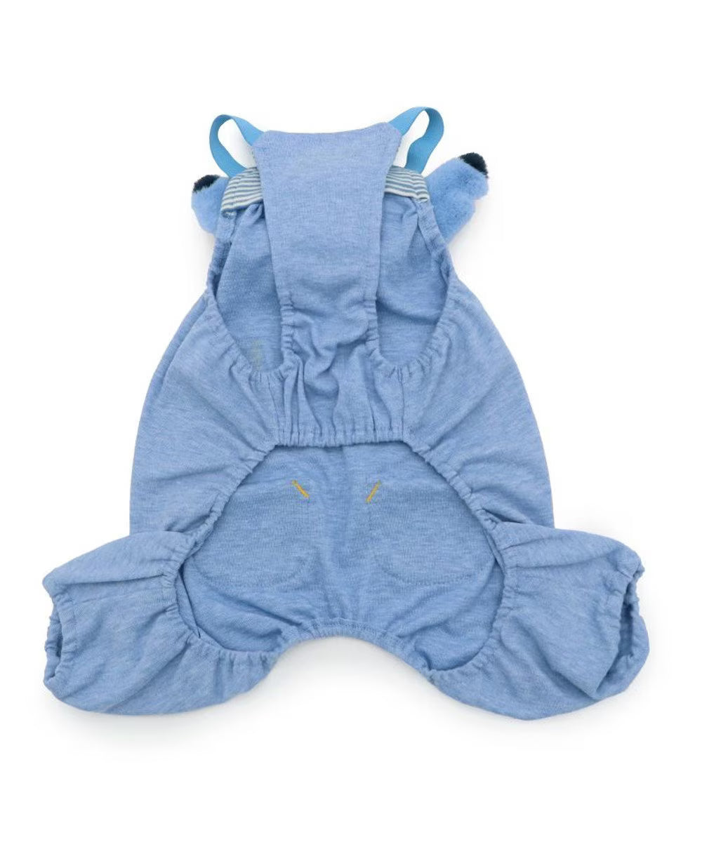 Disney Stitch Face Rompers (Light Blue)
