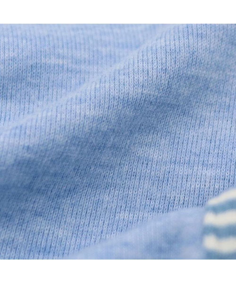 Disney Stitch Face Rompers (Light Blue)
