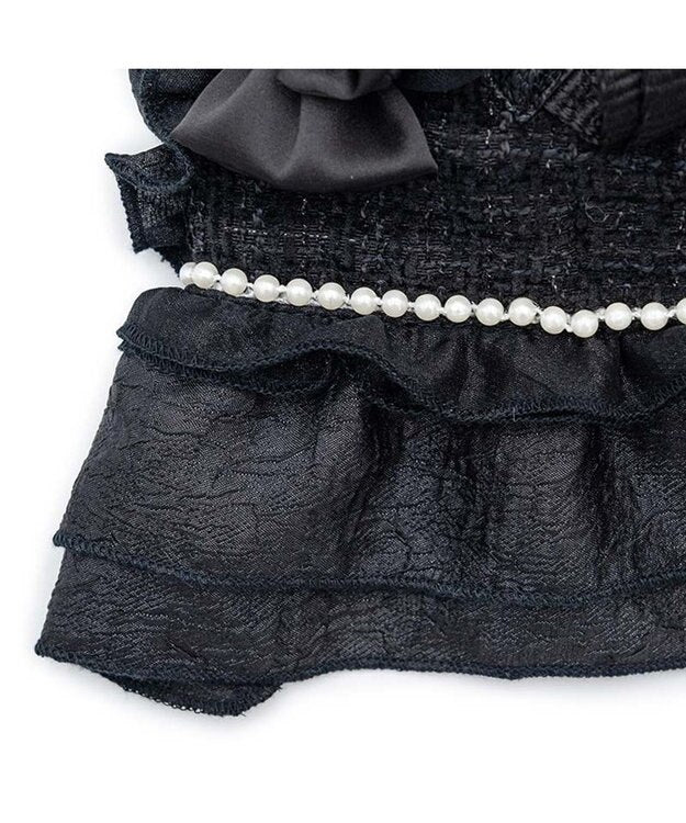 Cherircouture Tweed Vest Harness - Black