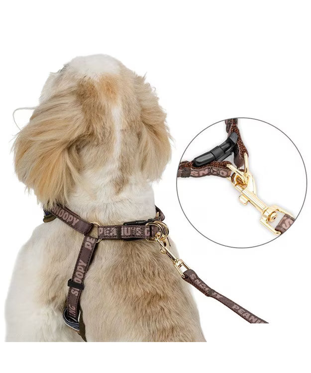 Authentic Snoopy Harness & Leash