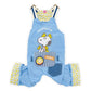 Authentic Snoopy and Woodstock Morimori Overalls