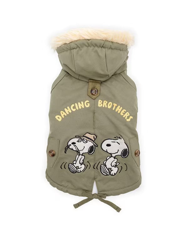 Authentic Snoopy Far Infrared Warm Mod Coat - Japanese Jacket