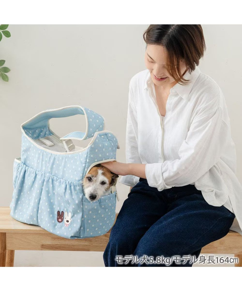 Authentic Lisa and Gaspard Embroidered Sling Bag