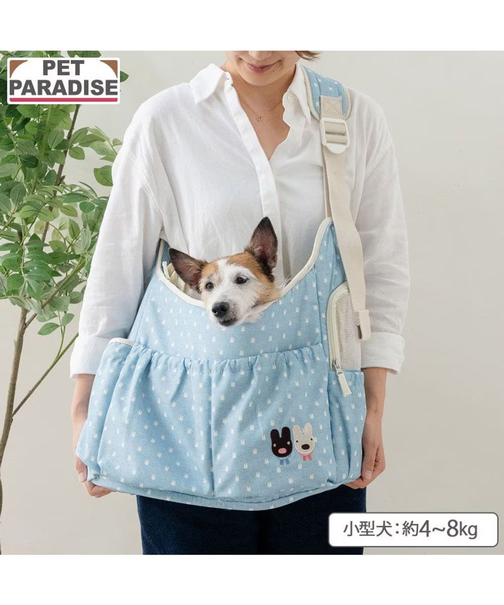 Authentic Lisa and Gaspard Embroidered Sling Bag