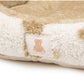 Pet Paradise Bear-shaped Weave Far Infrared Square Cuddler Bed 2 Sizes