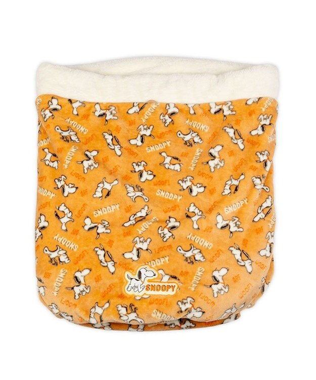 Authentic Snoopy Far Infrared Cylindrical Pet Sleeping Bag | Teku Teku