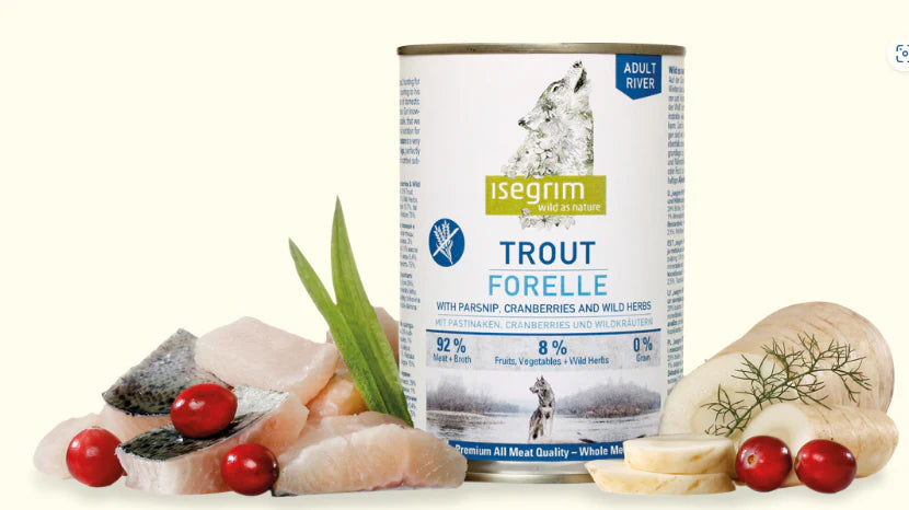 Isegrim Dog Tout + Parsnip, Cranberries & Wild Herbs 400g