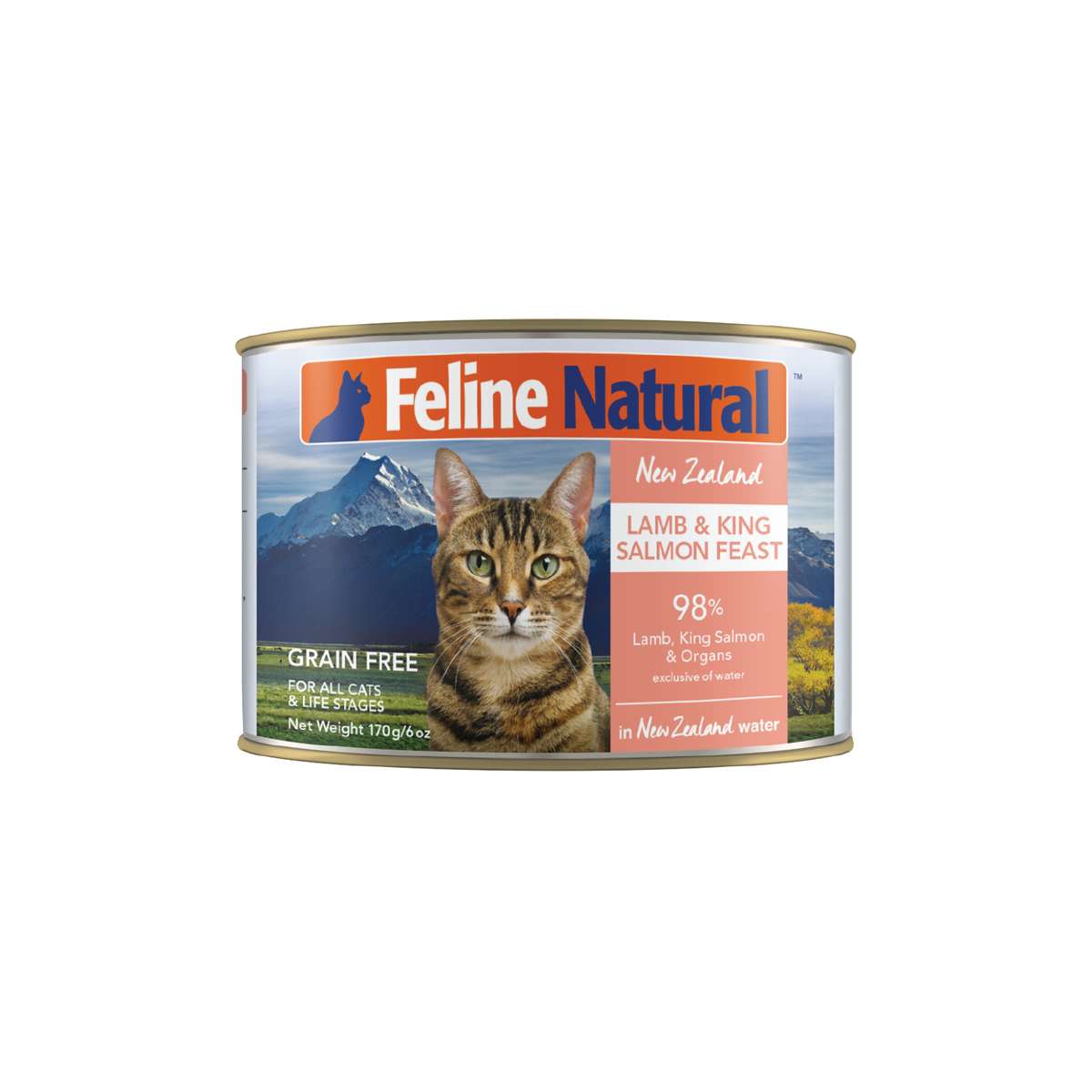Feline Natural 羊肉和帝王鲑 170g