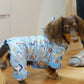 Snoopy Raincoat with 4 legs M-L