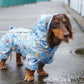 Snoopy Raincoat with 4 legs M-L