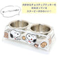 Snoopy Double Stainless Bowl