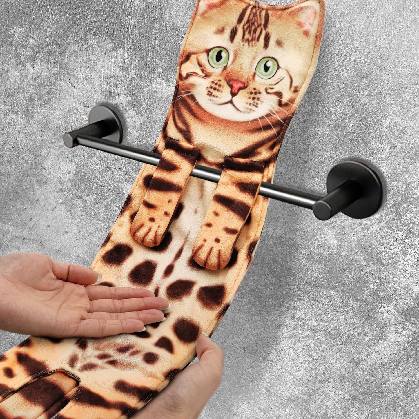 Cat Hand Towel