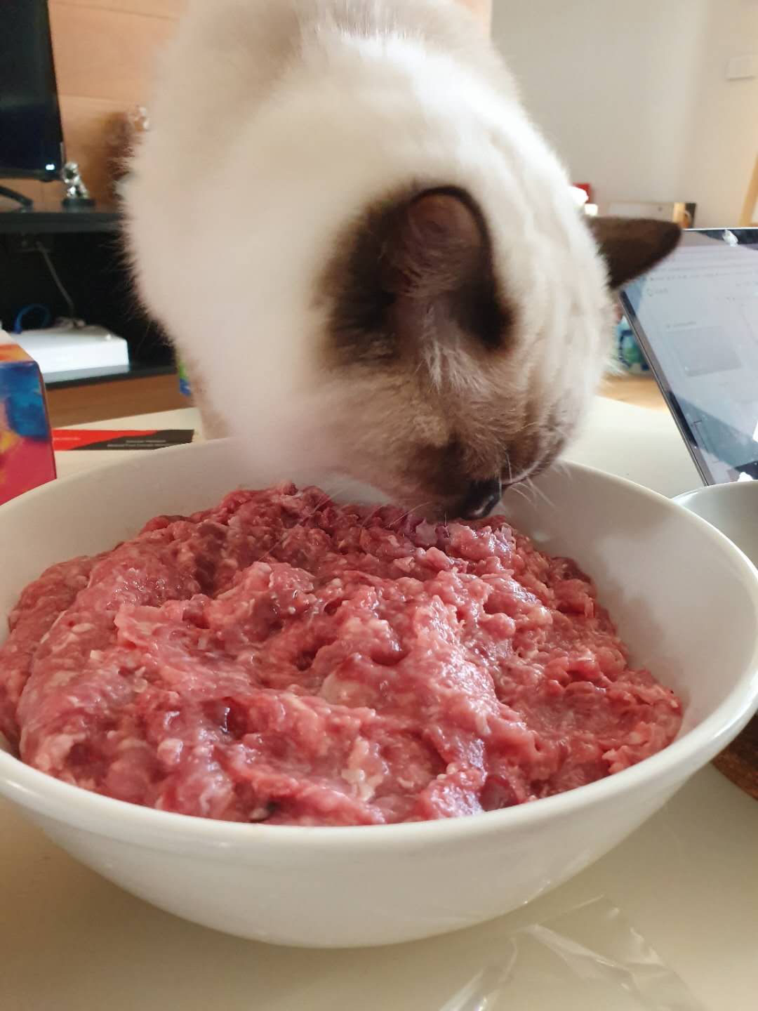 有机鸡框肉末