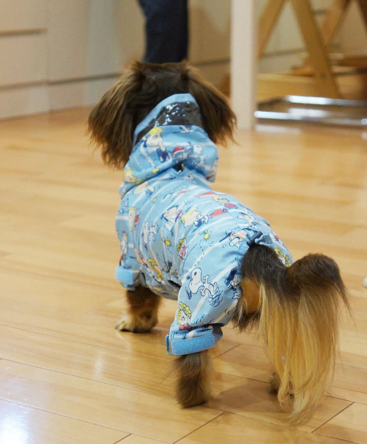 Snoopy Raincoat with 4 legs M-L